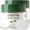 Mediflower Aloe Vera Fresh Soothing Toner Pads 180ml60 sheets (functional certification) - 7. Houttuynia cordata Toner Pads 180mlx2 / 메디플라워 알로에베라 프레쉬 수딩 토너 패드 180ml60매 (기능성인증) - 7.어성초 토너 패드 180mlx2개