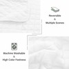 Exclusivo Mezcla Reversible Twin Quilt Bedding Set with Pillow Sham,