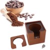 Coffee Tamper Holder Universal Food Safe Wood Coffee Filter Tamper