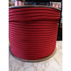 Valley 1/4 " x 200 ft. Double Braid-Yacht Braid Polyester rope. Made in USA.