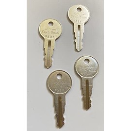 SafeCo Brands Replacement Thermostat Cover Keys for Classic, Guard, Duo F336 and Others 4-Keys