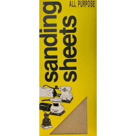 Klingspor's All Purpose Sanding Sheets 3-2/3" x 9" 120 Grit, 5 Pk