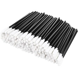 Chinco 200 Pieces Foam Swab Sponge Swab Foam Tips Sponge Stick for Inkjet Printer Print Head Camera Optical Lens Optical Equipment(Black,3.66 Inch)