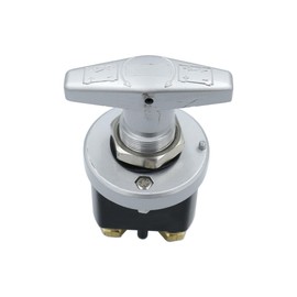 HUTSRAI Hochfester Batterieschalter, 12 V, 1500 A, mit Trennschalter für Autobatterie, um es sauber zu halten