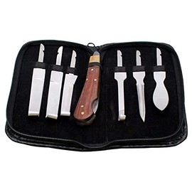 AAProTools Horse Farrier Tool 6 Hoof Knife Knives Caring Equine Set Veterinary Bag