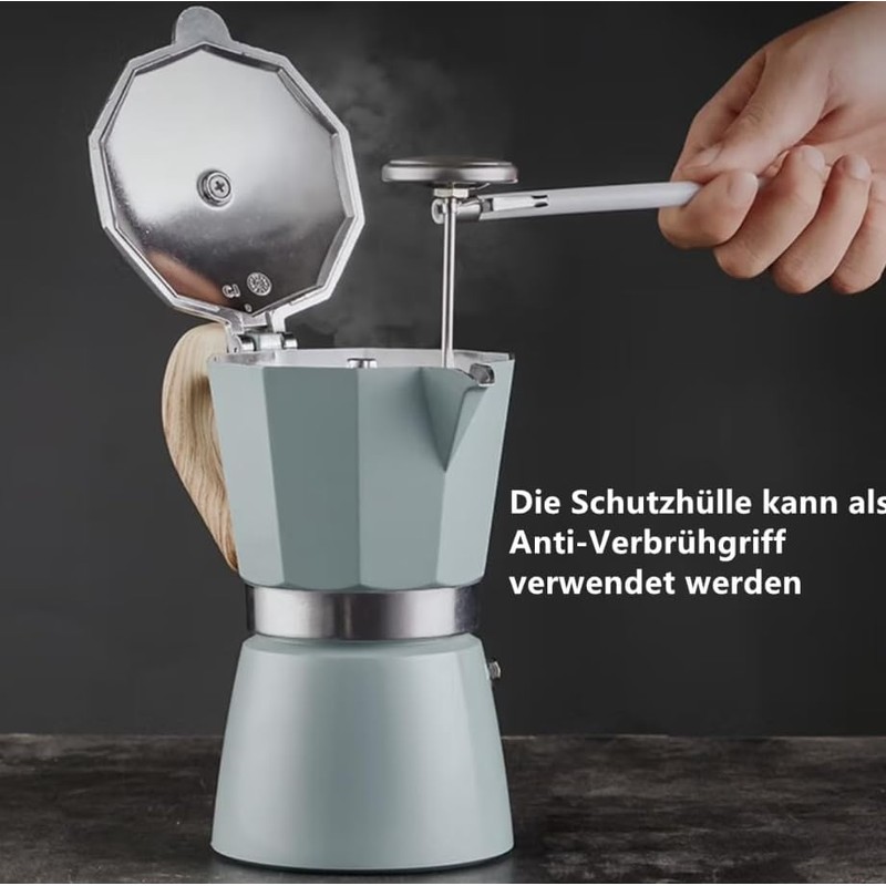 Termómetro de café con clip, termómetro ajustable de acero inoxidable