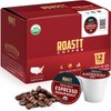 Organic Espresso Pods for Keurig K Cup Brewing, Medium Dark