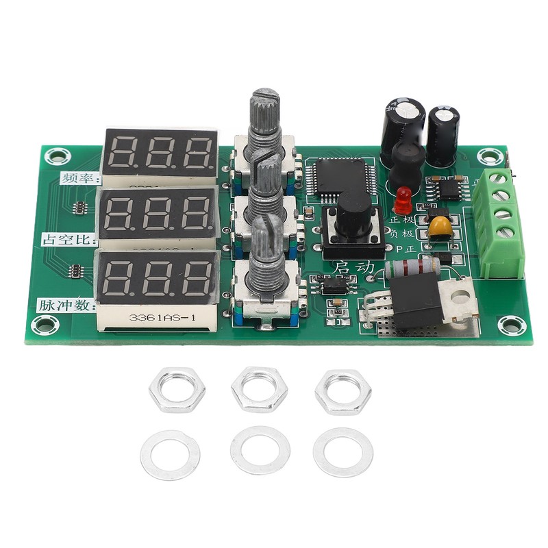 PWM Module Dimming Speed Control Adjustable Frequency Duty Cycle Pulses