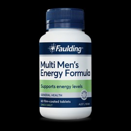 Faulding Multi Mens Energy Formula 60 Tablets