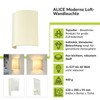 Fabric Lamp K/ALICE/6 Lighting Living Room Bedroom