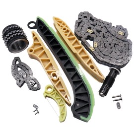 HiSport Engine Timing Chain Kit - Compatible with Benz C230 C80 C300 C350 CL550 CLK350 CLK550 E350 E550 G550 GL450 GL550 GLK350 ML350 ML450 ML550 R350 S400 S550 SL550 SLK280 SLK350 -Replace 2720520216