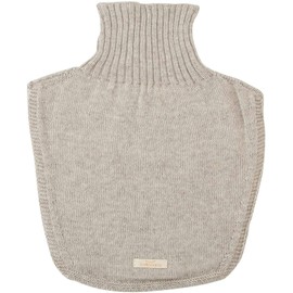 Livelively Neck Warmer with Shoulders, Organic Cotton, Made in Japan, Turtleneck, Cotton, gray