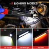 LAIMITTOS Rechargeable Work Light 2200mAh Magnetic LED Work Light Flashlight