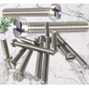 M4 x 20mm Slotted Pan Head Machine Screws Made of