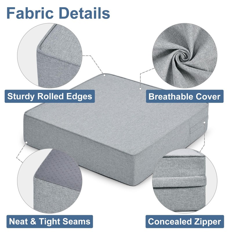 Shinnwa Gel Memory Foam Recliner Cushion for Elderly, Extra Large