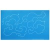 Full Line Stencil – Cloudy Skies - Edge to Edge