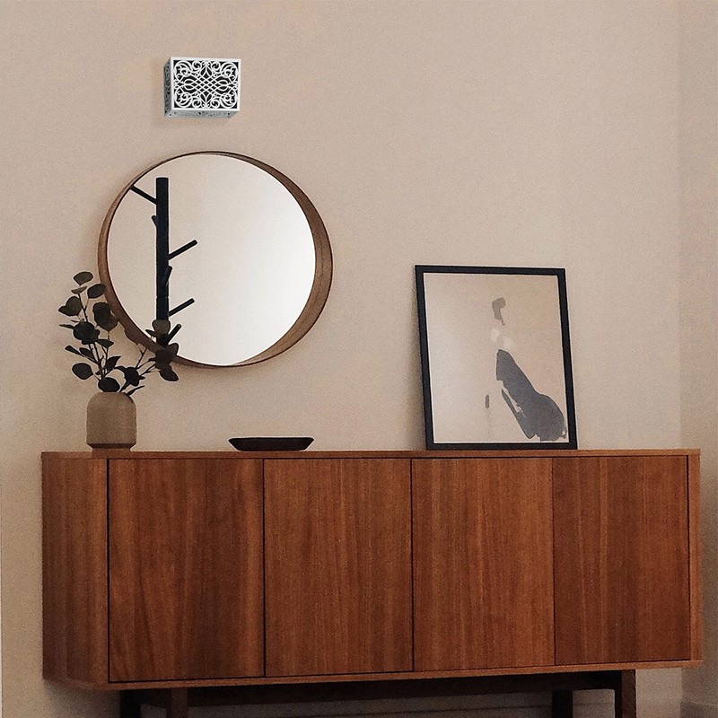 Newhouse Hardware Wooden Doorbell Chime Cover, Corinthian Design