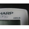 Sharp A909JB Air Conditioner Remote Control