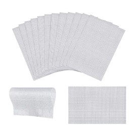 UUYYEO 10 Pcs 13 x 18cm Window Screen Repair Kit Self Adhesive Screen Repair Tape Patch Fiberglass Replacement Screens for Windows Doors Tent Net to Cover Holes Grey