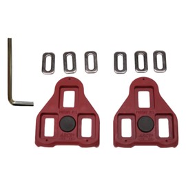 Compatible with Peloton Look Delta (9 Degree) Bike Cleats - Indoor Cycling & Road Bike Bicycle Cleat Set, Compatible with Peloton Indoor Bikes Pedals and Shoes Clipless Spinning and Cycle Shoes