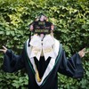 2 Pcs White Graduation Bow Class of 2026 Graduation Cap