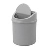 Waikhomes 2 Liters Mini Countertop Garbage Can with Lid, Swing