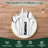 48-Piece Silverware Set, CEKEE Stainless Steel Flatware Set for 8