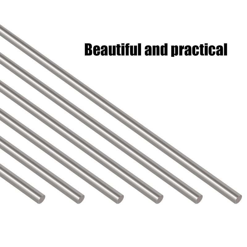 Glarks 6 piezas de 3 mm x 300 mm de
