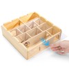 ZENFUN Wooden Hamster Maze with Clear Acrylic Cover, Multi-Chamber Hamsters