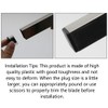 30Pcs Square Plastic Plug, 40mm x 40mm Square Tube Inner