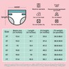 MooMoo Baby Training Underwear for Girls Absorbent Potty Training Pant