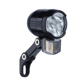 Büchel Shiny 80 LED Headlight with Holder Approx. 80 Lux E-Bike Version (Pack of 1)