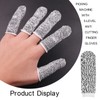 Pack of 20 cut-resistant, finger protection for injury, finger cots,