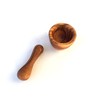 Mini Mortar with Pestle, Kitchen Mortar, Spice Mortar, Handmade Olive