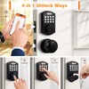 Probrico Smart Keyless Entry Door Lock with Knob Set, Fingerprint