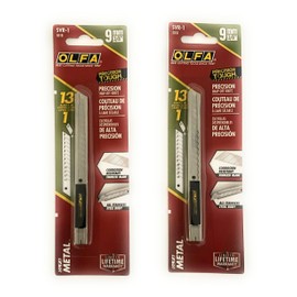 3 Set- O L F A 5018 SVR-1 9mm Stainless Steel Slide-Lock Utility Knife (2 Pack)