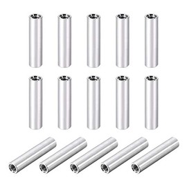 uxcell 15 Pcs M3x30mm Round Aluminum Standoff Column Spacer Female for Drone FPV Quadcopter Racing RC Multirotors Parts DIY