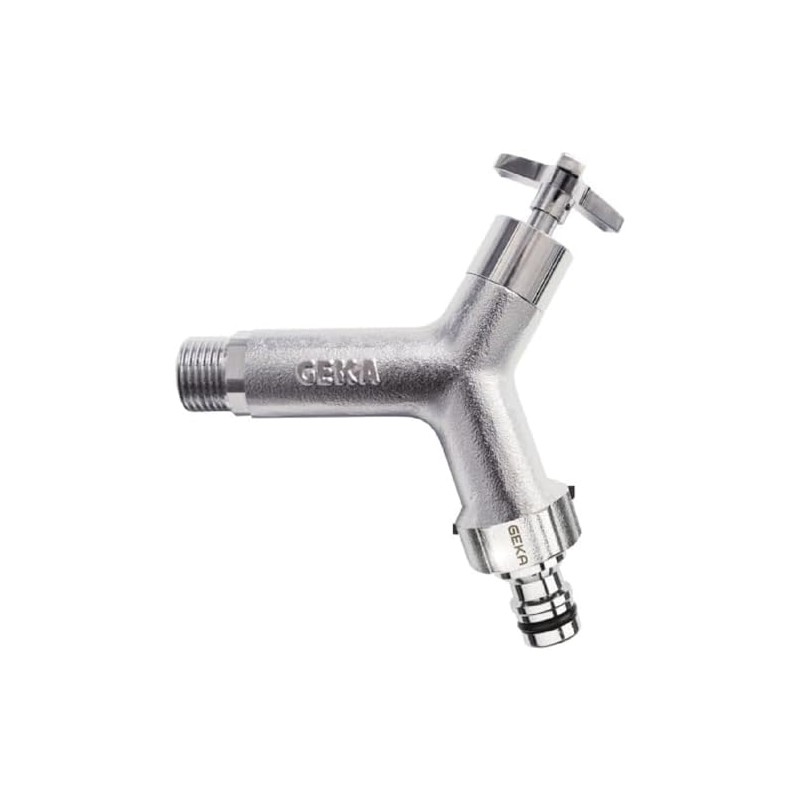 GEKA plus 46.8125.8 Designer Tap, Male Thread on Inlet/Spout G1/2|G3/4,