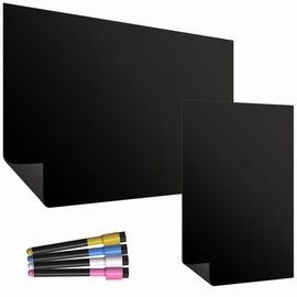 TMS Magnetic Fridge Whiteboards Twin Pack with A4 and A3 Boards