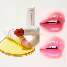 Leeur [2개] 리르 비건 모이스처 립밤 - 입술 보습 생기 촉촉 저자극 립밤 [2 Pieces] Lir Vegan Moisture Lip Balm - Lip Hydration Vitality Moisturizing Low-Irritation Lip Balm [Vegan lip balm _ 2 pink]