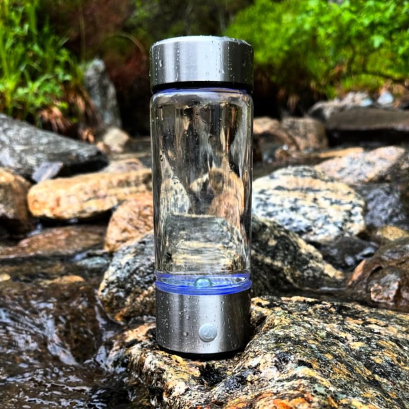 Portable Hydrogen Water Bottle, On-The-Go Personal Hydrogen Generator, Enjoy Wellness