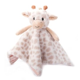 The Petting Zoo Giraffe Stuffed Animal Plushie Blanket, Gifts for Kids, Bumblez Luvee Animals, Giraffe Plush Toy, 14 inches