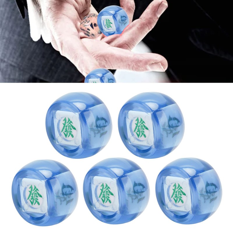 Mahjong Dice, 5Pcs Mahjong Wind Direction Dices East South West