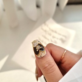 Love Bear Handmade Nail Tips - Square / 러브 베어 수제네일팁 - 스퀘어