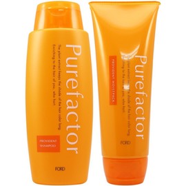 Set of 2 Ford Pure Factor Shampoo 10.1 fl oz (300 ml) Moisture-wicking pack 8.1 oz (230 g) Set