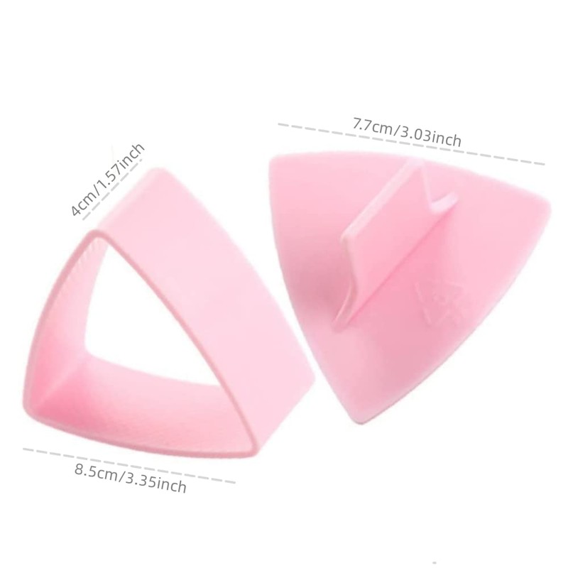 HJUWANG Triangle Sushi Mold Kitchen Sushi Making Mould Sushi Maker