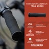 'Contec "Trail Shock D2 Dual Compound Handlebar Clamp Bicycle Handlebar