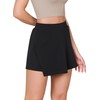 ODODOS Modal Soft Wrap Mini Skorts with Pocket for Women