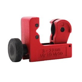 Pipe Cutter 3-22mm (1/8inch-7/8inch) Mini Tube Cutter Heavy Duty Rigid Tubing Cutter for Stainless Steal Tubing, Metal, Plastic, Brass