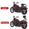XR Multi-Purpose Passenger Driver Backrest For Harley Street Bob Heritage